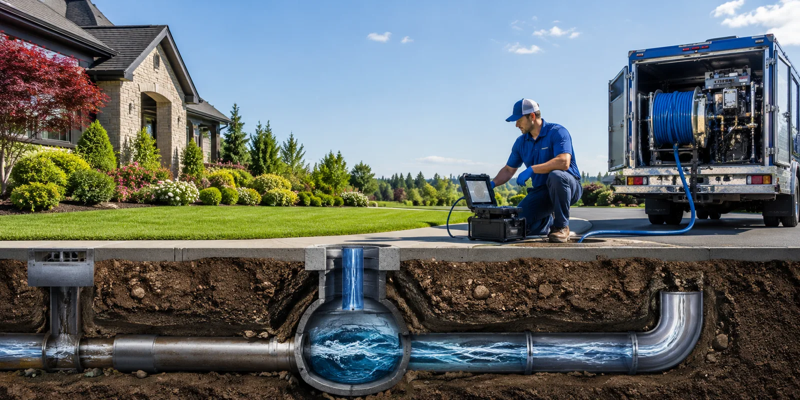 Drainage restoration information for Woodbury, GA